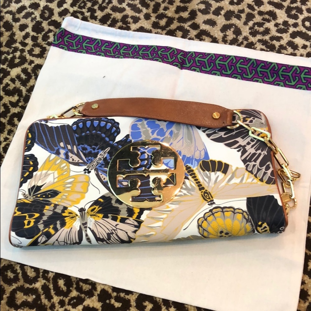 Tory Burch clutch with strap